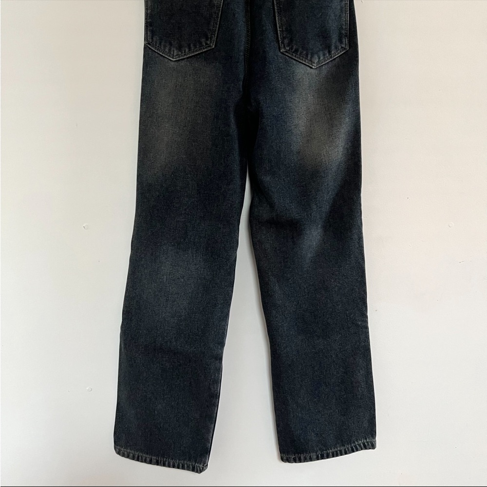 Men's Navy Blue Jeans - Picture 6 of 7